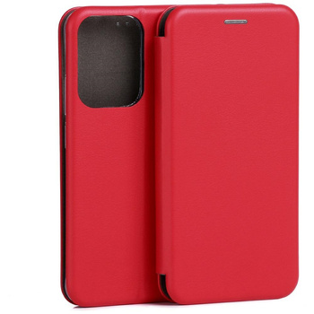 Etui Beline Book Magnetic do Oppo Reno   14 czerwony