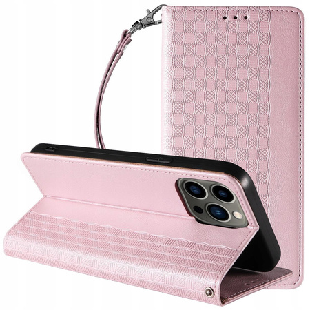 HURTEL ETUI MAGNETYCZNE DO SAMSUNG GALAXY S23+ Z KLAPKĄ I FUNKCJĄ PODSTAWKI