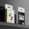 WOZINSKY PRZEJŚCIÓWKA USB-C DO SMARTWATCH GARMIN SZARY, WYSOKA