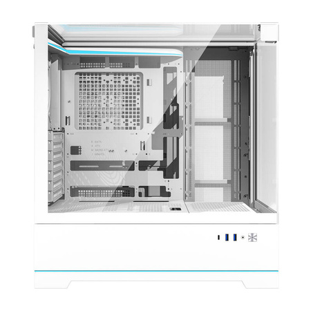 DARKFLASH OBUDOWA KOMPUTEROWA DY450 DO PC ATX BEZ WENTYLATORÓW PRZESTRONNA