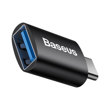 Baseus Ingenuity Series przejściówka adapter z USB Typ C do USB-A 3.2 gen 1 czarny (ZJJQ000001)