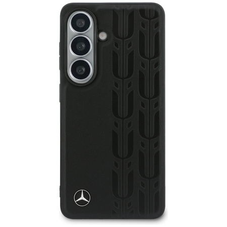 Etui Mercedes Laurel Leaves MagSafe do Samsung Galaxy S26 czarny