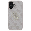 GUESS ETUI HARD CASE DO IPHONE 16 6.1 4G BIG LOGO OCHRONA NA TELEFON Z LOGO