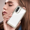 HURTEL ETUI CASE DO SAMSUNG GALAXY A26 Z ELASTYCZNĄ RAMKĄ PÓŁPRZEZROCZYSTE