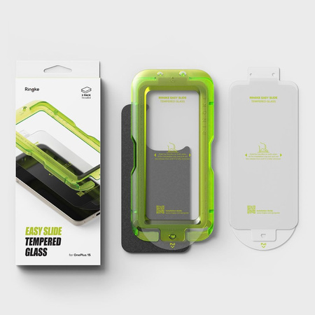 SZKŁO HARTOWANE RINGKE EASY SLIDE 2-PACK ONEPLUS 15 CLEAR