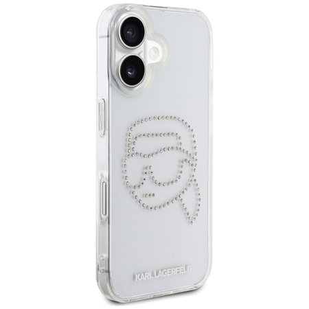 KARL LAGERFELD ETUI IML RHINESTONES KARL HEAD DO IPHONE 16 OCHRONA