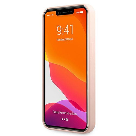 Etui Karl Lagerfeld KLHCP13XSSKCI na iPhone 13 Pro Max hardcase jasno różowy/light pink Silicone Karl&Choupette