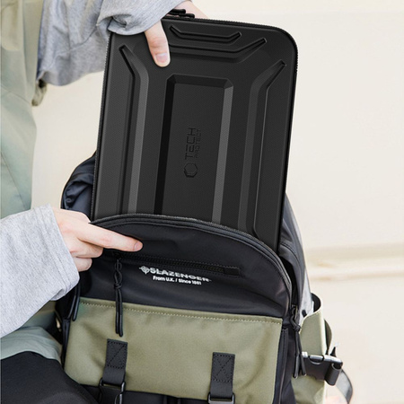 TECH-PROTECT KEVLAR PRO TORBA DO LAPTOPA 15-16 CALI Z WZMOCNIONYM POKRYCIEM