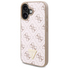 GUESS ETUI DO IPHONE 16 6.1' HARDCASE NEW 4G TRIANGLE Z METALOWYM LOGO