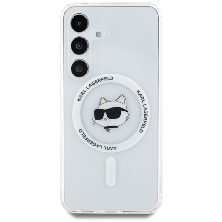 KARL LAGERFELD ETUI BUTTON CHOUPETTE HEAD PRINTED LOGO DO SAMSUNG GALAXY