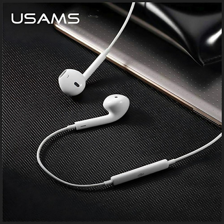 USAMS SŁUCHAWKI DO IPHONE 7 8 X XS XS MAX XR EP-24 DO LIGHTNING Z KABLEM