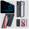 SPIGEN ULTRA HYBRID ETUI DO IPHONE 16 Z OCHRONĄ I Z PRZEZROCZYSTYM TYŁEM