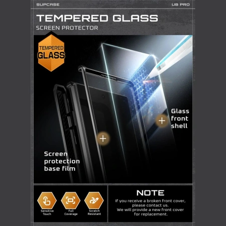 Etui Supcase Unicorn Beetle Pro na Samsung Galaxy Z Fold 7 - czarne