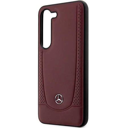 Etui Mercedes MEHCS23SARMRE S23 S911 - czerwone Leather Urban Bengale