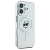 KARL LAGERFELD CASE DO IPHONE 16 6.1 DO MAGSAFE HARDCASE METAL CHOUPETTE