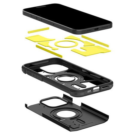 SPIGEN TOUGH ARMOR MAG MAGSAFE IPHONE 15 PRO MAX BLACK