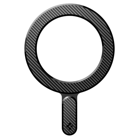 SPIGEN ONETAP RING MAGNETYCZNY Z TECHNOLOGIĄ DO MAGSAFE KARBONOWY POKROWIEC