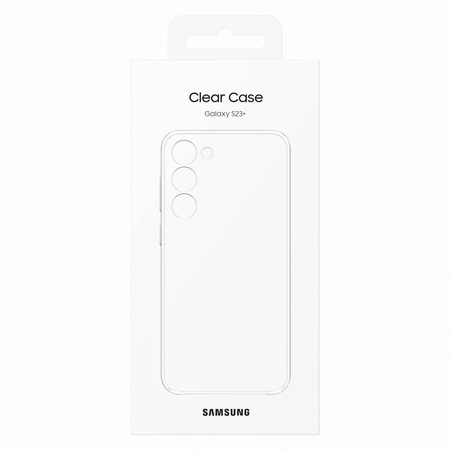 Samsung Clear Cover etui Samsung Galaxy S23+ żelowy pokrowiec przezroczyste (EF-QS916CTEGWW)