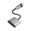 MCDODO PRZJEŚCIÓWKA ADAPTER 2X LIGHTNING KABEL DO IPHONE X 11 12 13 14 PRO