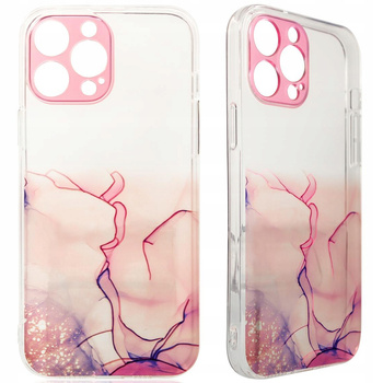 HURTEL ETUI CASE POKROWIEC DO SAMSUNG GALAXY A12 5G ŻELOWY MARMUR WZÓR