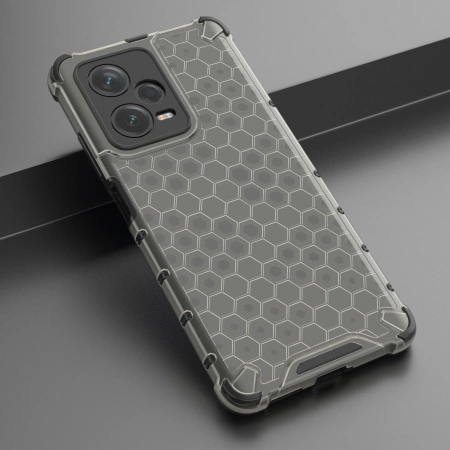 HURTEL HONEYCOMB PANCERNE ETUI DO XIAOMI REDMI NOTE 12 PRO+ HYBRYDOWY