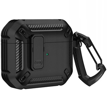 TECH-PROTECT ETUI X-CARBO DO APPLE AIRPODS PRO 1 2 OCHRONA WYSOKIEJ JAKOŚCI