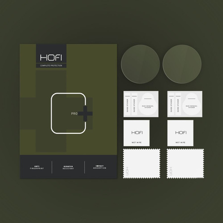 HOFI SZKŁO HARTOWANE GLASS PRO+ 2-PACK DO HUAWEI WATCH GT 5 PRO 46 MM