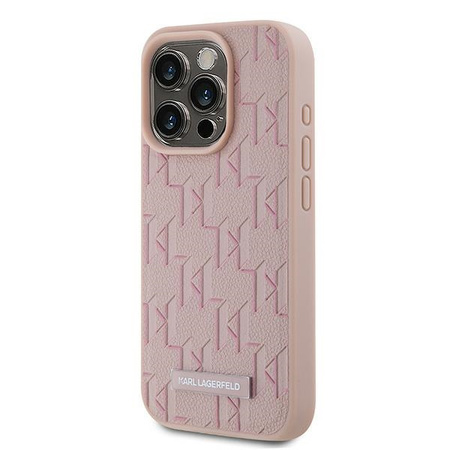 KARL LAGERFELD CASE HARDCASE DO IPHONE 15 PRO 6,1 LEATHER MONOGRAM