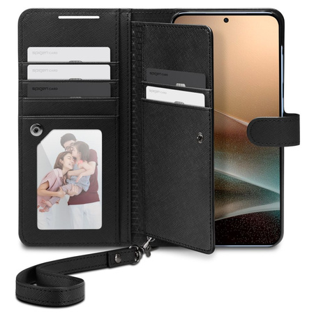 SPIGEN WALLET POKROWIEC DO GALAXY S25+ PLUS DO SAMSUNG Z WZMOCNIONĄ OCHRONĄ