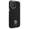 GUESS POKROWIEC HARDCASE DO IPHONE 16 6.1 Z LOGO I STRASS SILIKONOWY