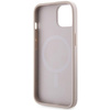 Etui Guess GUHMP14SHGCFSEP na iPhone 14 - różowe GCube Stripes MagSafe