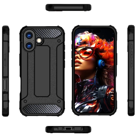 HURTEL ETUI HYBRID ARMOR DO IPHONE 17 PANCERNE OCHRONNE Z ODPOWIEDNIM