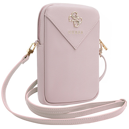 Guess Torebka GUWBZPGSTEGPróżowy/pink Zip Triangle 4G
