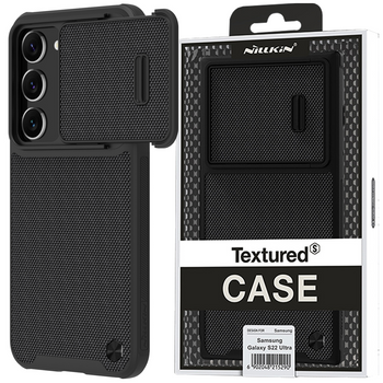 Nillkin Textured S Case etui Samsung Galaxy S23 pancerny pokrowiec z osłoną na aparat czarne