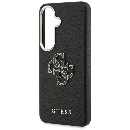 Etui Guess Grained Big 4G Metal Logo do Samsung Galaxy S26 czarny