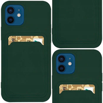 HURTEL CARD CASE ETUI PORTFEL DO SAMSUNG GALAXY A22 4G Z KIESZONKĄ NA KARTĘ