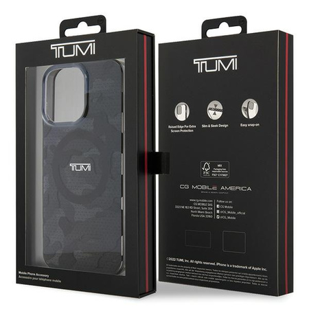 Tumi TUHMP15XDLCAG iPhone 15 Pro Max6.7 szary/grey hardcase Camo Print MagSafe
