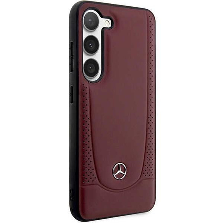 Etui Mercedes MEHCS23SARMRE S23 S911 - czerwone Leather Urban Bengale