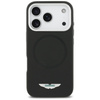 Etui Aston Martin HC FW Logo MagSafe do iPhone 17 Pro czarny