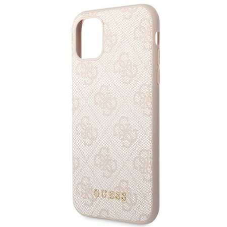 GUESS ETUI HARD CASE DO IPHONE 11 6,1 XR 4G CHARMS COLLECTION Z LOGO ZŁOTYM
