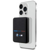 Powerbank indukcyjny Etui BMW M Collection MagSafe BMPBMS3K22PGVK 5W 3000mAh + kabel czarny