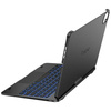 Etui Typecase Flexbook Touch z klawiaturą do iPad Air 11" 2024/2025 szary
