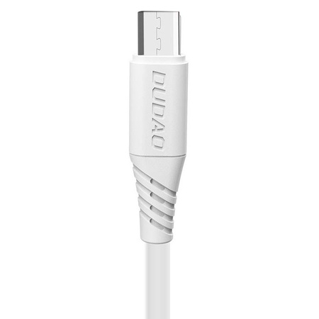 Dudao przewód kabel USB / micro USB 5A 1m biały (L2M 1m white)