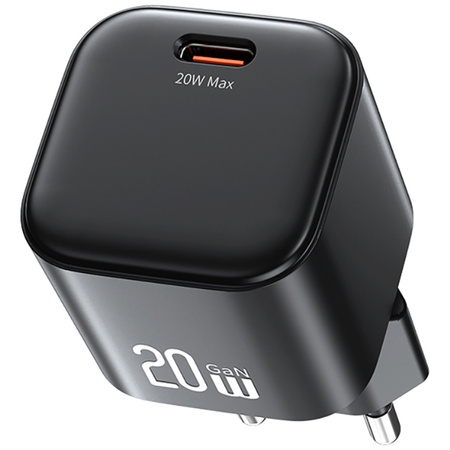Ładowarka sieciowa USAMS JO Series CC260 20W USB-C + kabel USB-C/USB-C 1m biały
