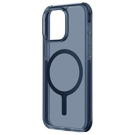 UNIQ etui Combat iPhone 15 Pro 6.1" Magclick Charging niebieski/smoke blue