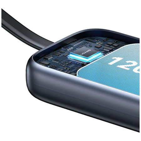 USAMS ŁADOWARKA INDUKCYJNA 2W1 POWERBANK DO APPLE WATCH IPHONE 1200MAH