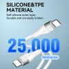WOZINSKY KABEL USB-C USB-C PD 65W DO LAPTOP TELEFON 1M SZYBKIE ŁADOWANIE