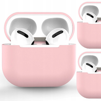 HURTEL ETUI DO AIRPODS 1 2 SILIKONOWY POKROWIEC Z BRELOKIEM KARABIŃCZYK