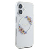 GUESS ETUI HARDCASE IML FLOWERS WREATH DO MAGSAFE DO IPHONE 16 PLUS 6.7