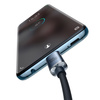 Baseus Crystal Shine Series kabel przewód USB do szybkiego ładowania i transferu danych USB Typ C - USB Typ C 100W 2m czarny (CAJY000701)